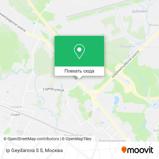 Карта Ip Geydarova S S