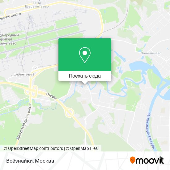 Карта Всёзнайки