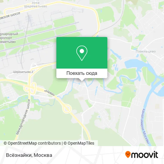 Карта Всёзнайки