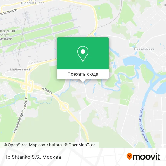 Карта Ip Shtanko S.S.