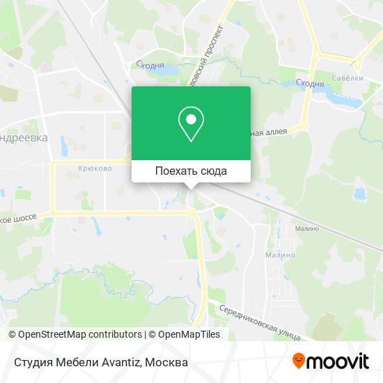 Карта Студия Мебели Avantiz