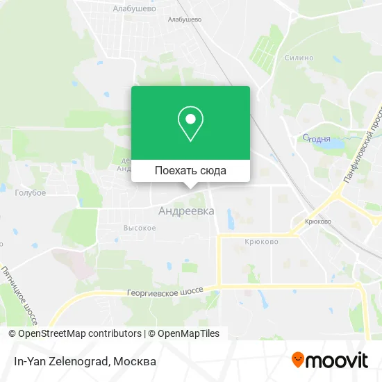 Карта In-Yan Zelenograd
