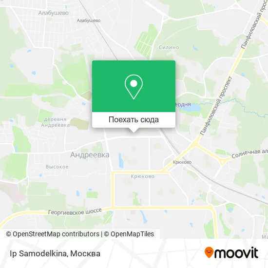 Карта Ip Samodelkina