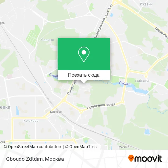 Карта Gboudo Zdtdim