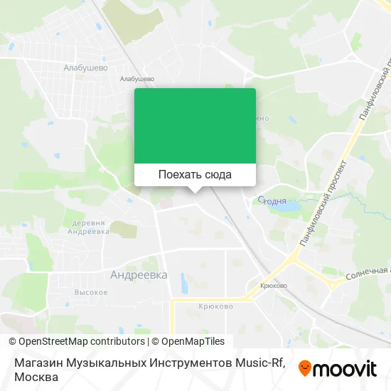 Карта Магазин Музыкальных Инструментов Music-Rf