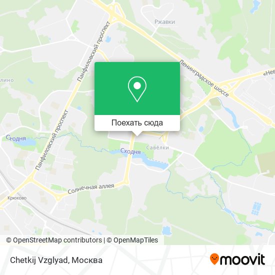 Карта Chetkij Vzglyad