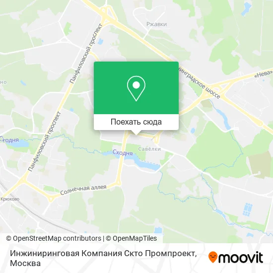 Карта Инжиниринговая Компания Скто Промпроект