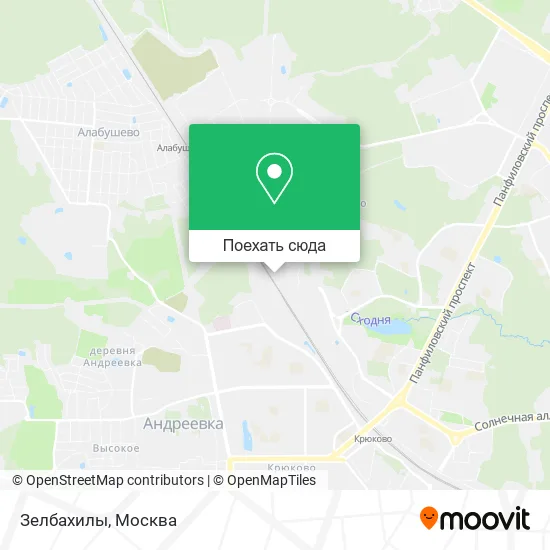 Карта Зелбахилы