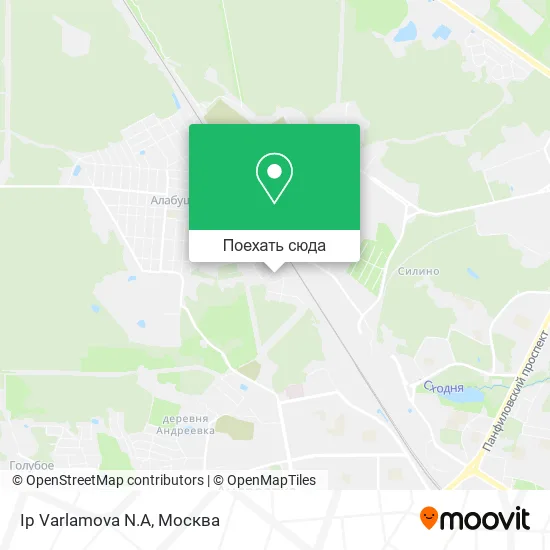 Карта Ip Varlamova N.A