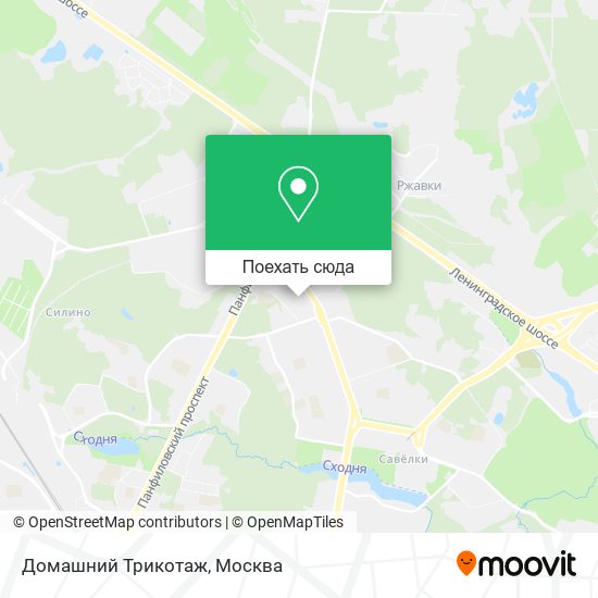 Карта Домашний Трикотаж