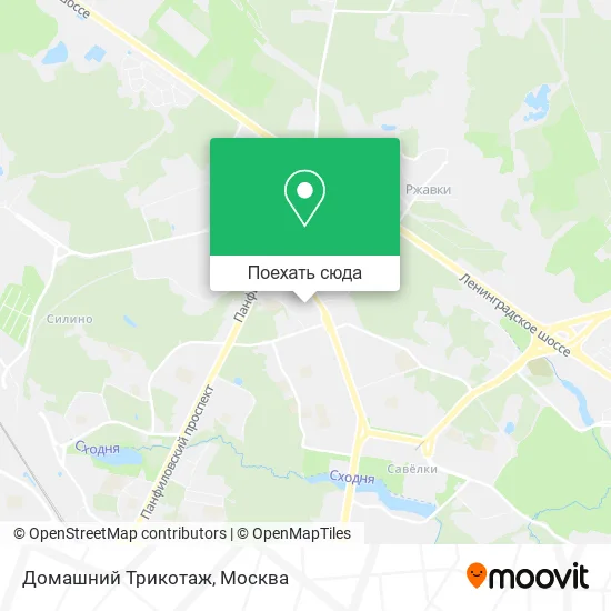 Карта Домашний Трикотаж