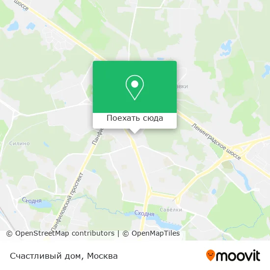 Карта Счастливый дом