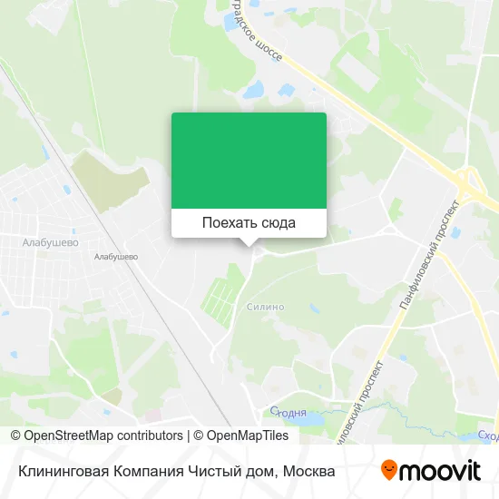 Карта Клининговая Компания Чистый дом