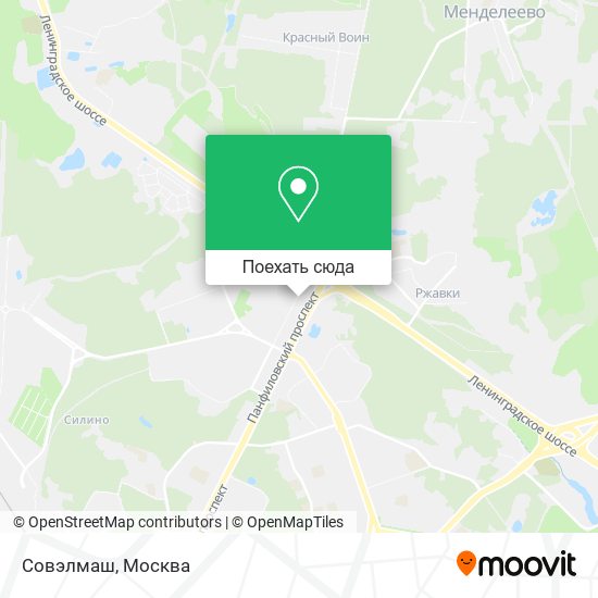 Карта Совэлмаш