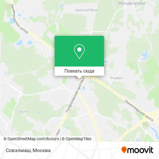 Карта Совэлмаш