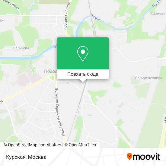 Карта Курская