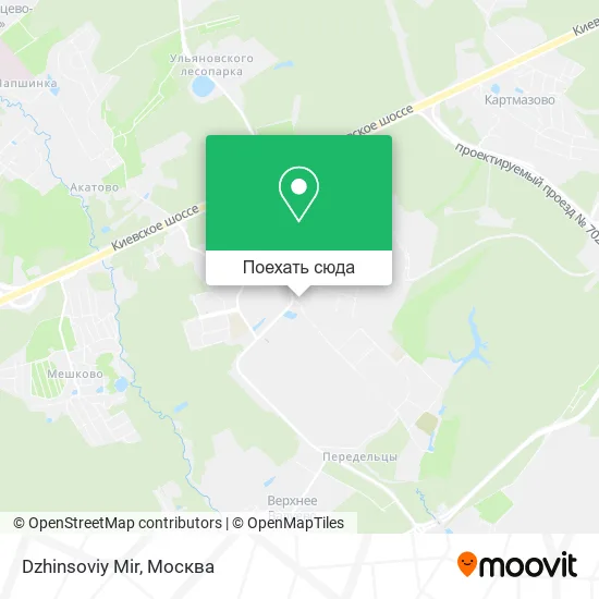 Карта Dzhinsoviy Mir