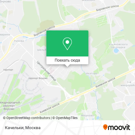 Карта Качельки