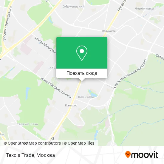 Карта Texcis Trade