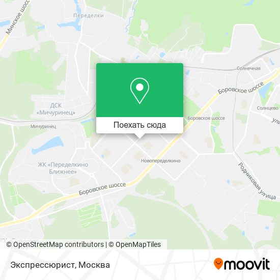 Карта Экспрессюрист