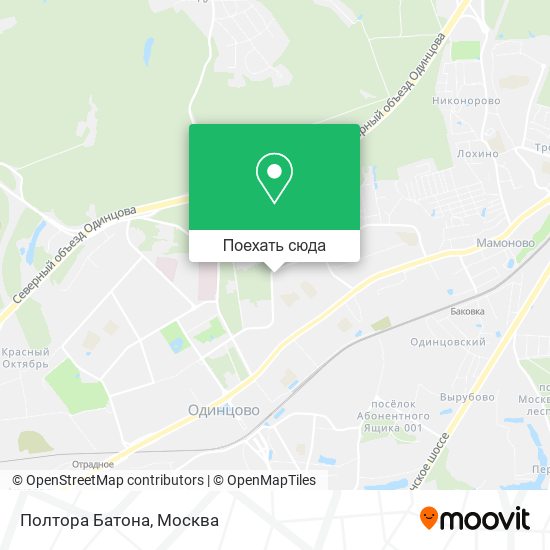 Карта Полтора Батона