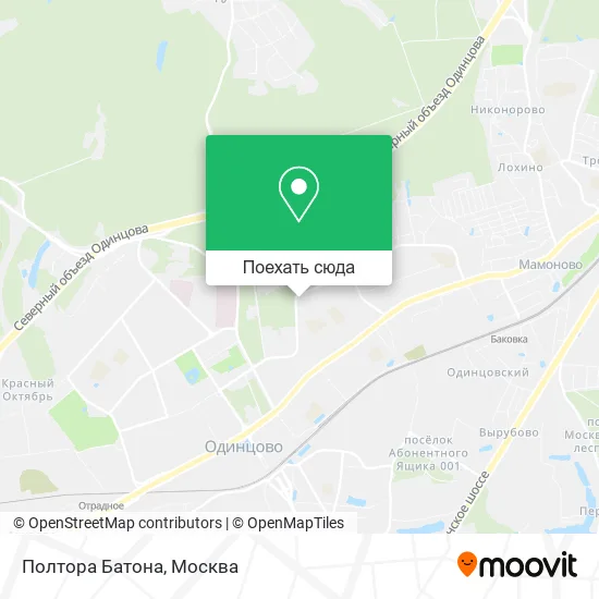 Карта Полтора Батона