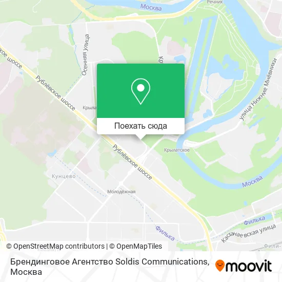 Карта Брендинговое Агентство Soldis Communications