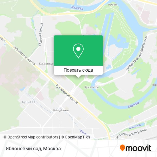 Карта Яблоневый сад