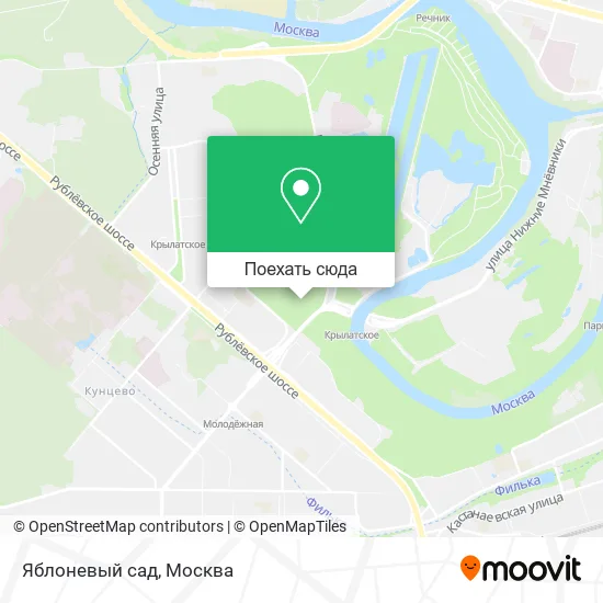 Карта Яблоневый сад