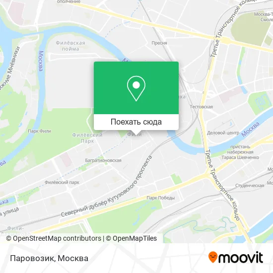 Карта Паровозик