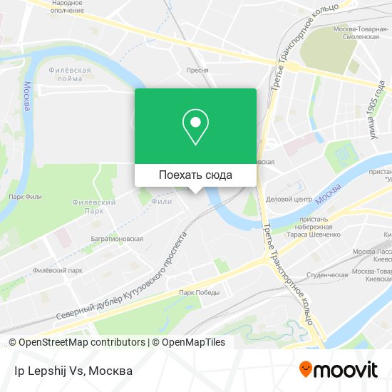 Карта Ip Lepshij Vs