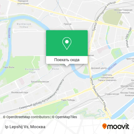 Карта Ip Lepshij Vs