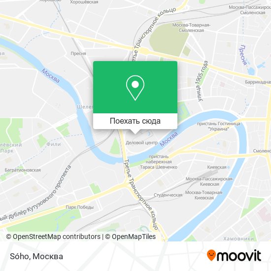 Карта Sóho