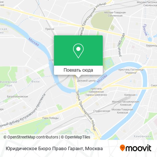Карта Юридическое Бюро Право Гарант