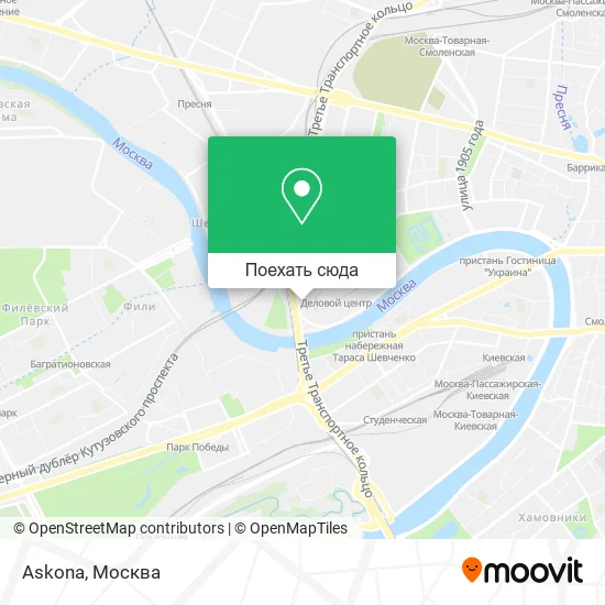 Карта Askona