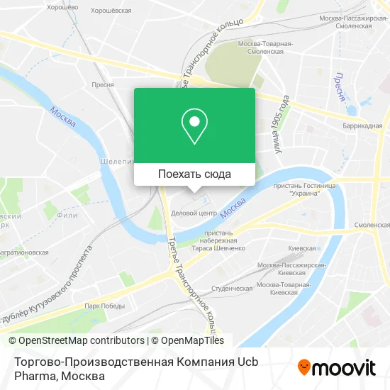 Карта Торгово-Производственная Компания Ucb Pharma