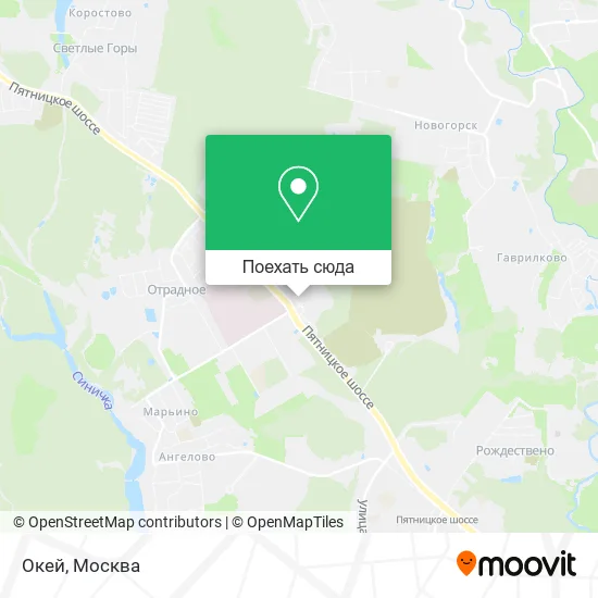 Карта Окей