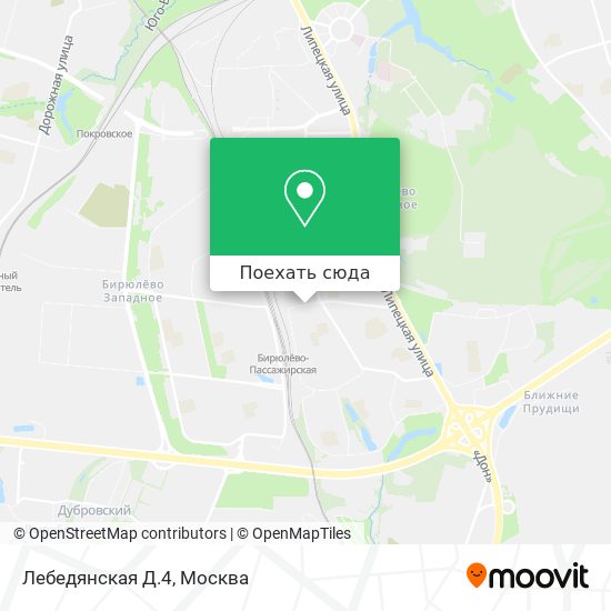 Карта Лебедянская Д.4