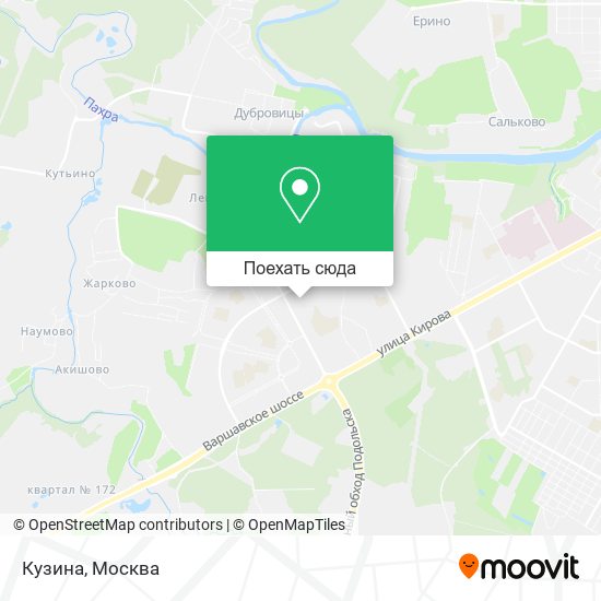 Карта Кузина