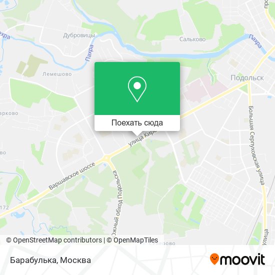 Карта Барабулька