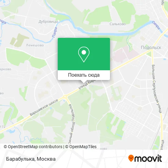 Карта Барабулька