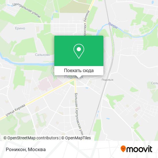 Карта Роникон