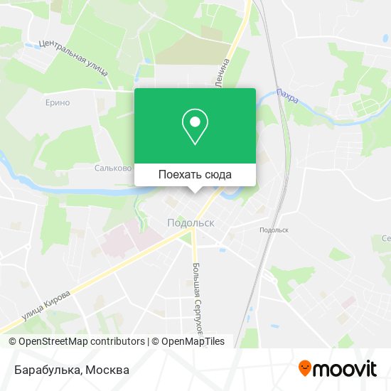 Карта Барабулька