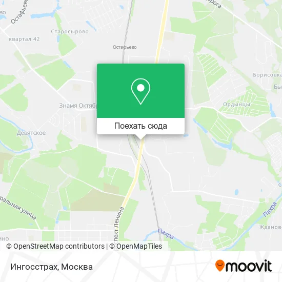 Карта Ингосстрах
