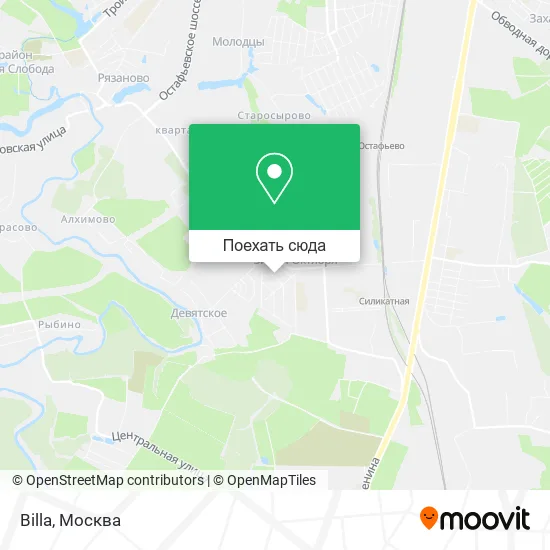Карта Billa