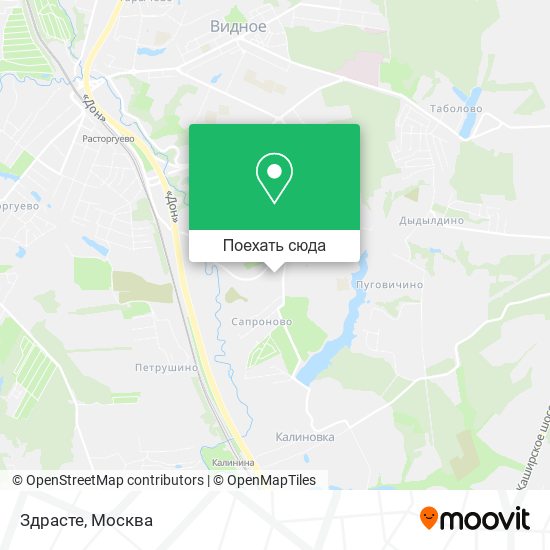 Карта Здрасте