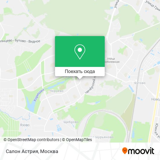 Карта Салон Астрия