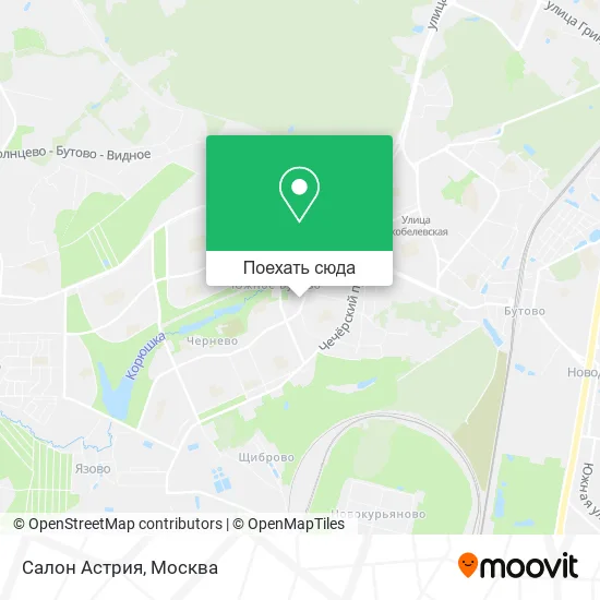 Карта Салон Астрия