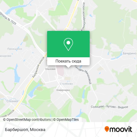 Карта Барбиршоп