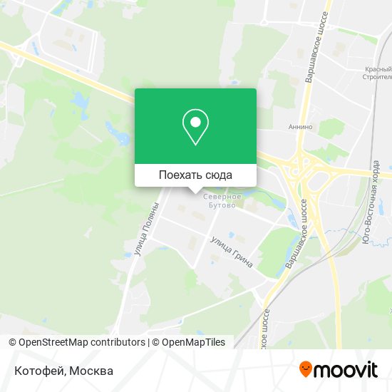 Карта Котофей